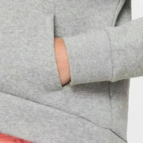 NikeSportswear Kids' Club Fleece Hoodie‎ Girls Size M Pink Salt - Picture 4 of 16